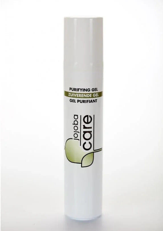 Gel purifiant Jojoba Care pour un soin du visage nettoyant et purificateur.