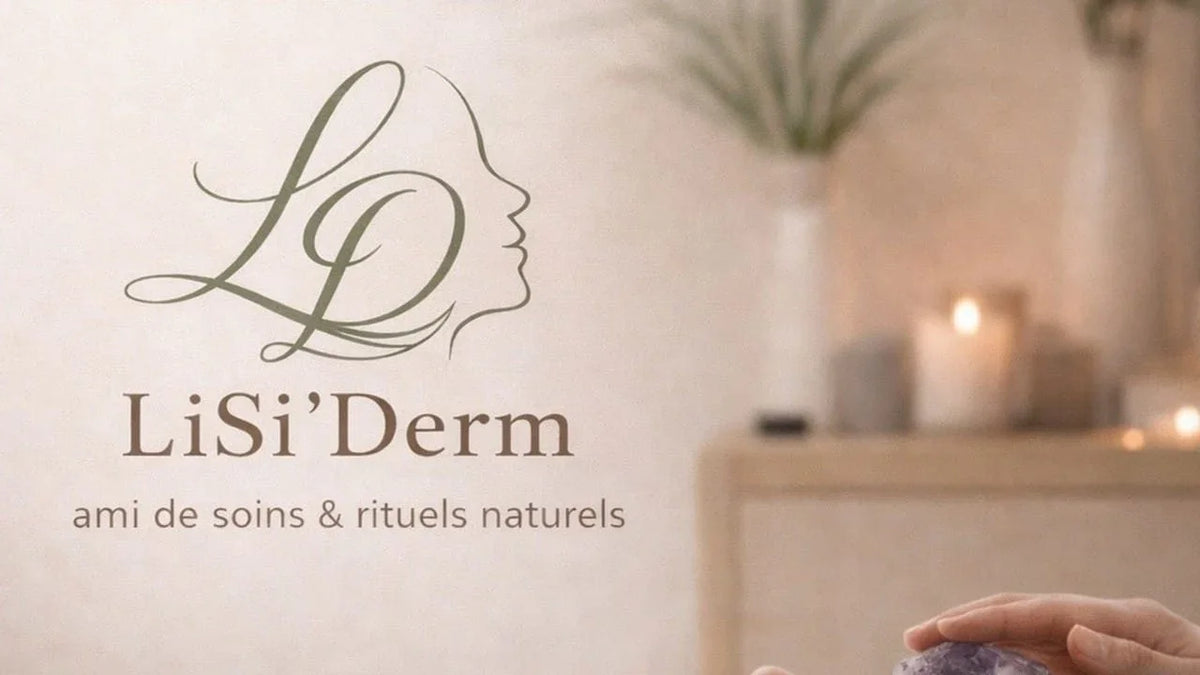 Logo LiSi'Derm pour soins de la peau et rituels de beauté naturels.